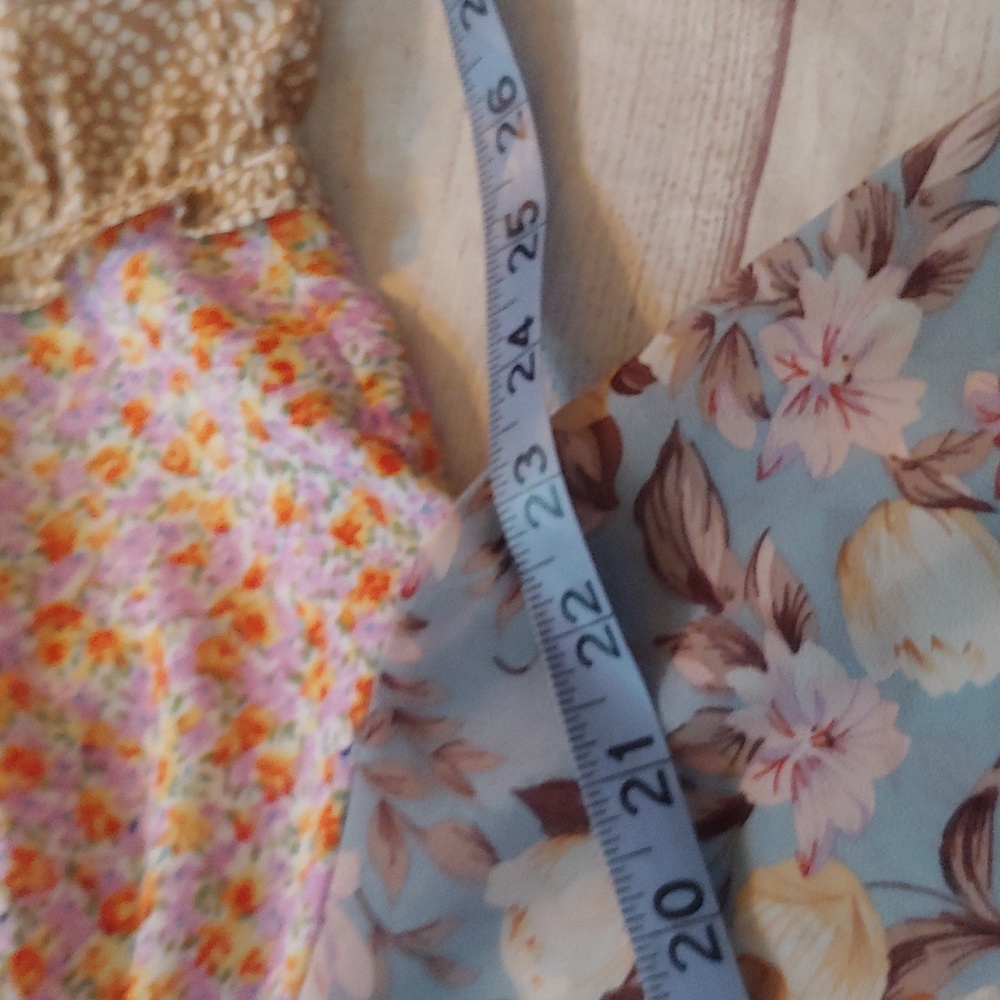 GIGIO FLOWY FLORAL PATCHWORK TOP - Picture 7 of 8